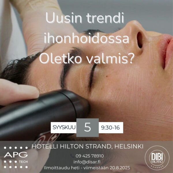 Uusi trendi ihonhoidossa -tapahtumapäivä 5.9.2025