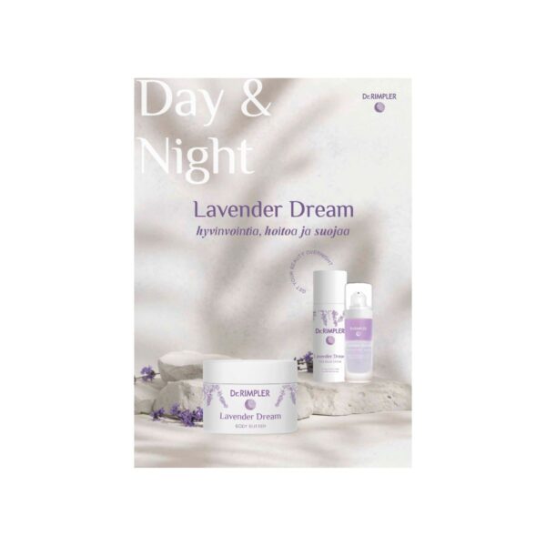 Esite Lavender Dream kotihoitotuotteet ja kasvohoito